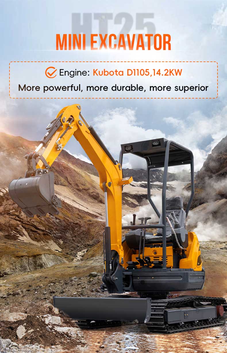 Мини-экскаватор HT25